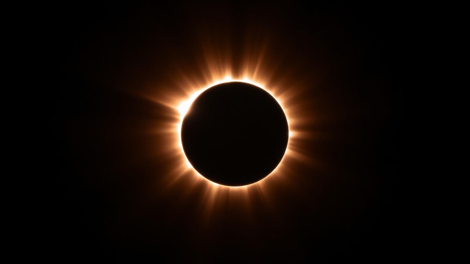 Totality, unfiltered.