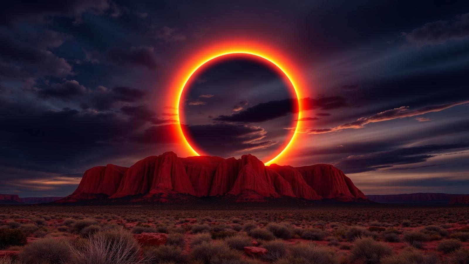 Ancient stone, cosmic light